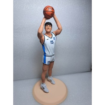 20 cm Handpainted Figure Fanis Christodoulou Greece (Hellas) Eurobasket Winners